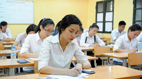 Bộ Giáo dục và Đào tạo trình phương án thi trung học phổ thông quốc gia mới