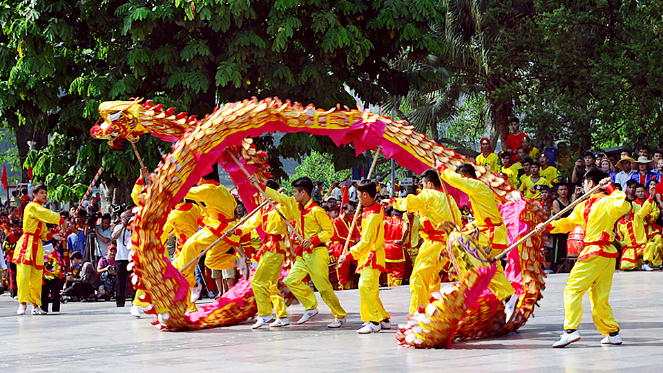 Hà Nội tổ chức Liên hoan Múa rồng