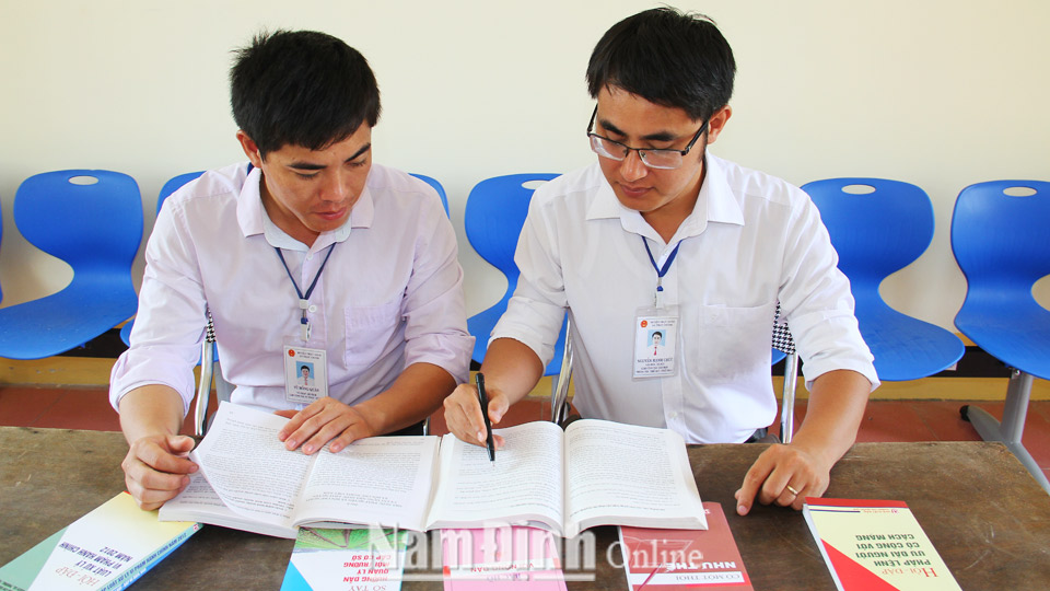 Công tác cải cách hành chính ở Trực Ninh