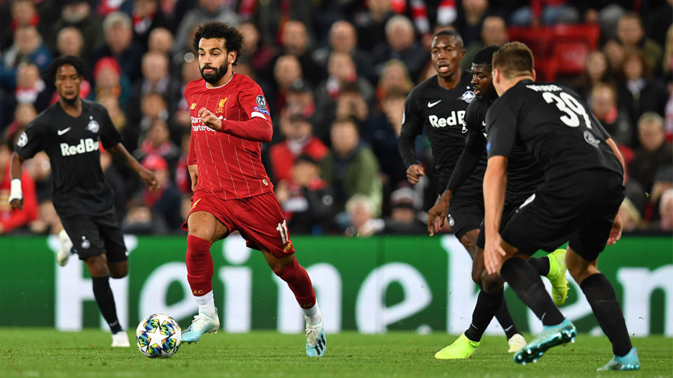 Salah tỏa sáng giúp Liverpool đánh bại Red Bull Salzburg