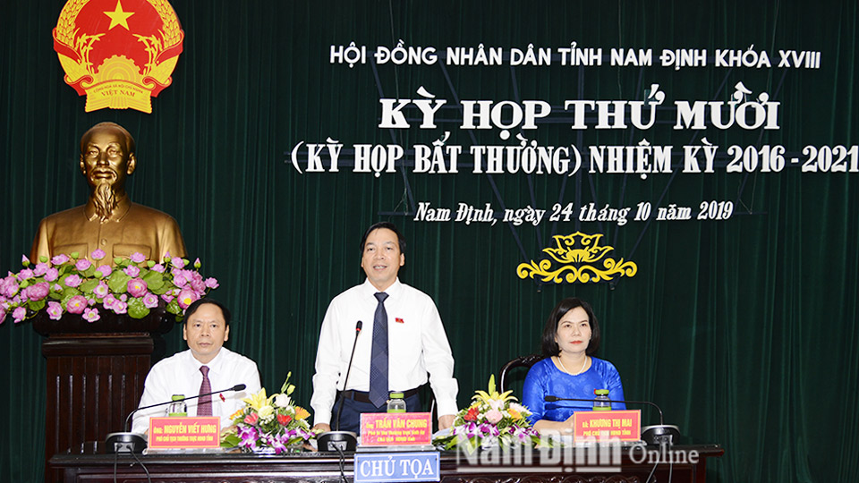 Nghị quyết về việc chấp thuận cơ cấu nguồn vốn Dự án đầu tư xây dựng Khu trung tâm lễ hội thuộc Khu di tích lịch sử - văn hóa thời Trần tại tỉnh Nam Định
