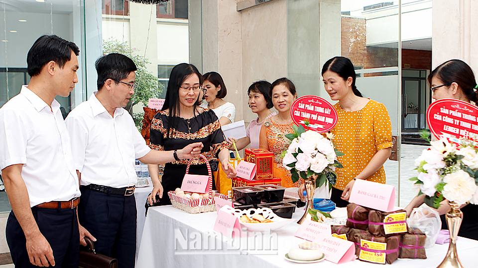Thành phố Nam Định hỗ trợ phụ nữ phát triển toàn diện
