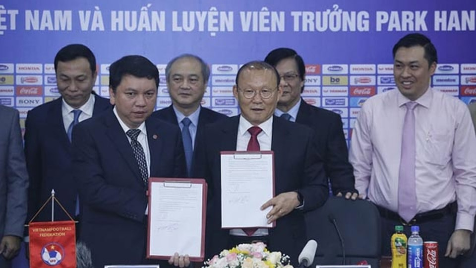 HLV Park Hang Seo hướng tới mục tiêu lớn hơn cùng bóng đá Việt Nam