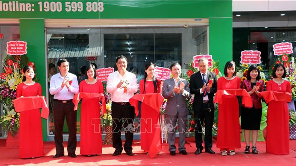Khai trương chuỗi cửa hàng giới thiệu, bán sản phẩm nông nghiệp sạch tại thành phố Nam Định