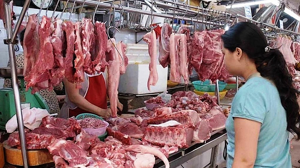 Quảng Ngãi: Chủ động không để khan hiếm thịt lợn dịp Tết