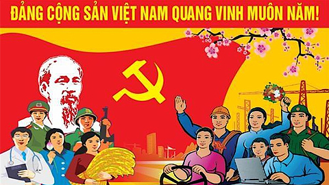 Đẩy mạnh tuyên truyền kỷ niệm 90 năm Ngày thành lập Đảng Cộng sản Việt Nam và mừng Xuân Canh Tý