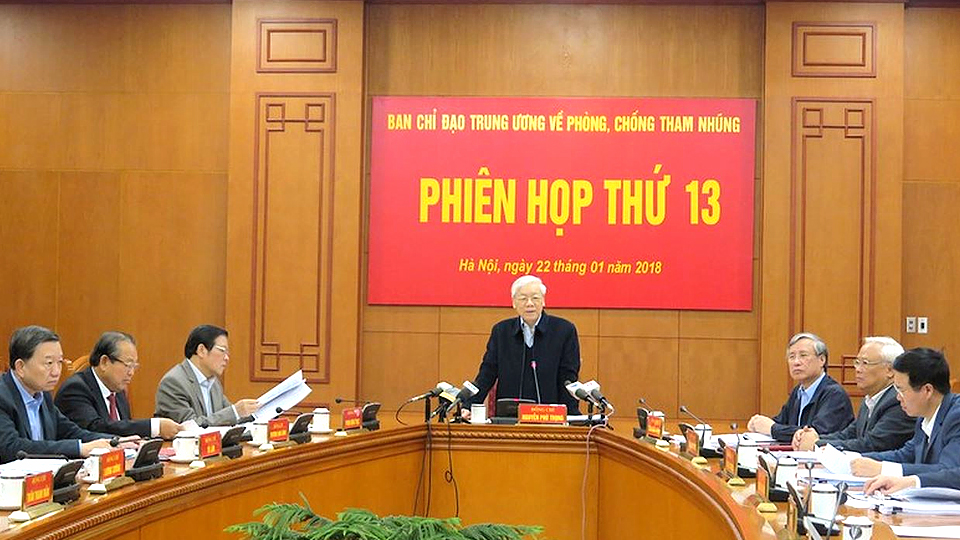 Đảng Cộng sản Việt Nam và quyết tâm chính trị trong phòng, chống tham nhũng