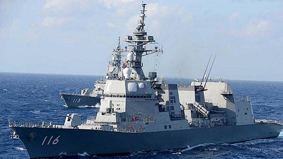 Nhật Bản: Cử tàu chiến đến Vịnh Ô-man