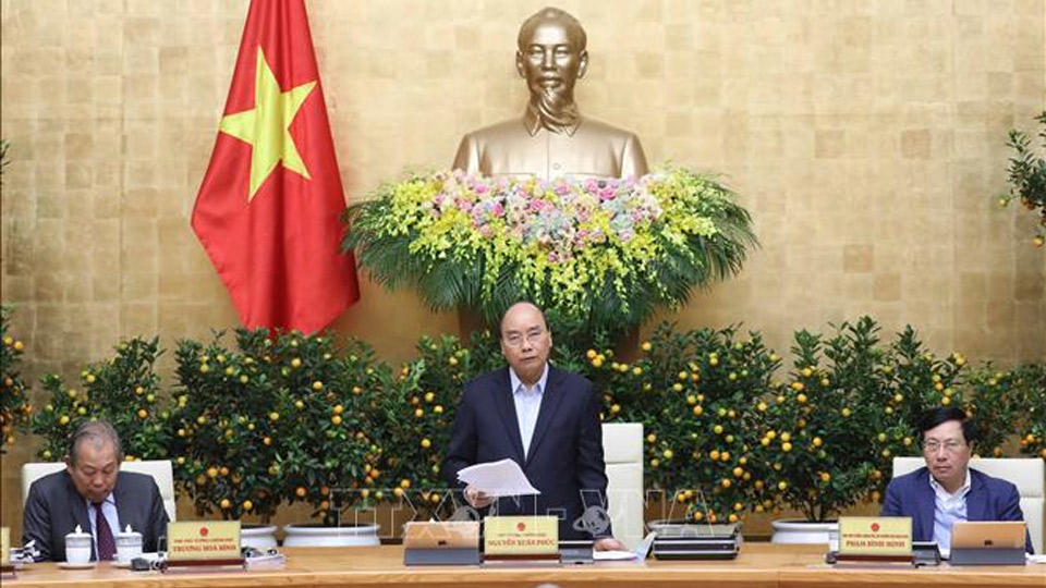 Thủ tướng Nguyễn Xuân Phúc: Bên cạnh phòng chống dịch, cần giải pháp mạnh để thúc đẩy kinh tế - xã hội