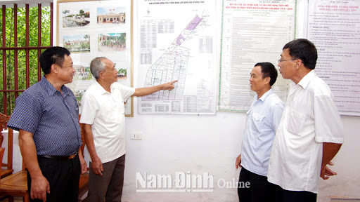 Trực Ninh chấn chỉnh tình trạng chậm thực hiện công tác quản lý đất đai ở các xã, thị trấn