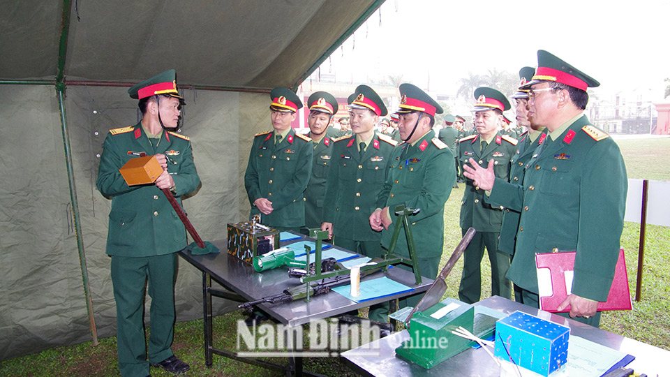 Lực lượng vũ trang tỉnh phát huy sáng kiến, cải tiến kỹ thuật trong công tác huấn luyện