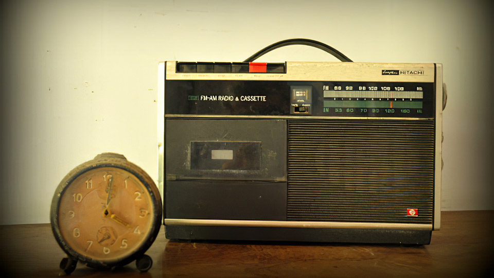Chiếc radio cũ