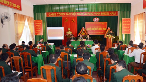 Đồn Biên phòng Quất Lâm tổ chức đại hội nhiệm kỳ 2020-2025