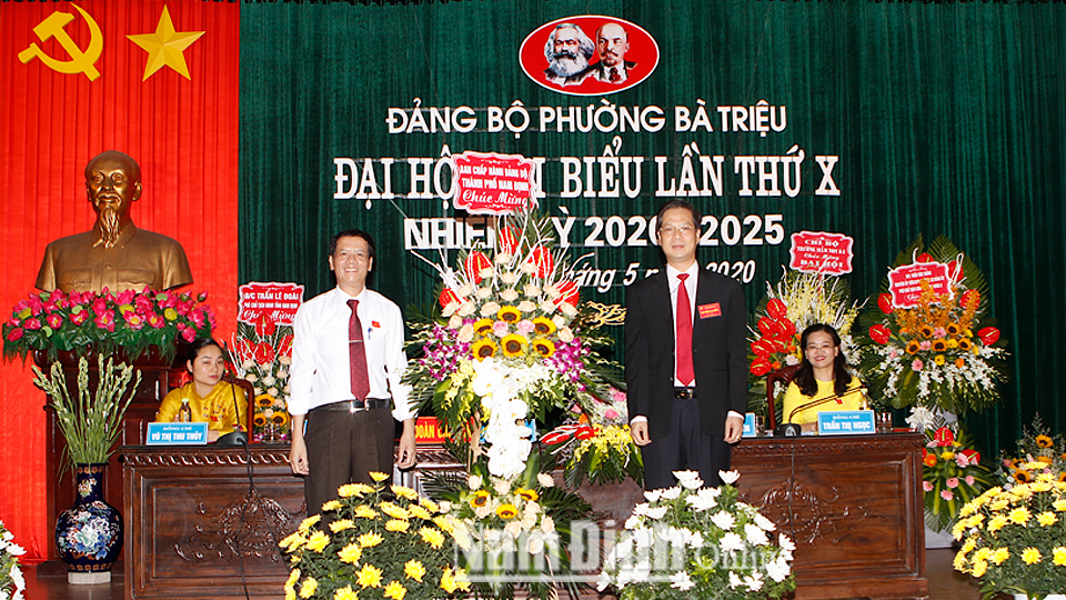 Đảng bộ phường Bà Triệu đại hội nhiệm kỳ 2020-2025