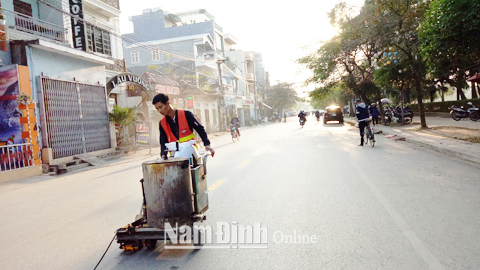 Thành phố Nam Định tăng cường quản lý, bảo vệ kết cấu hạ tầng giao thông đường bộ