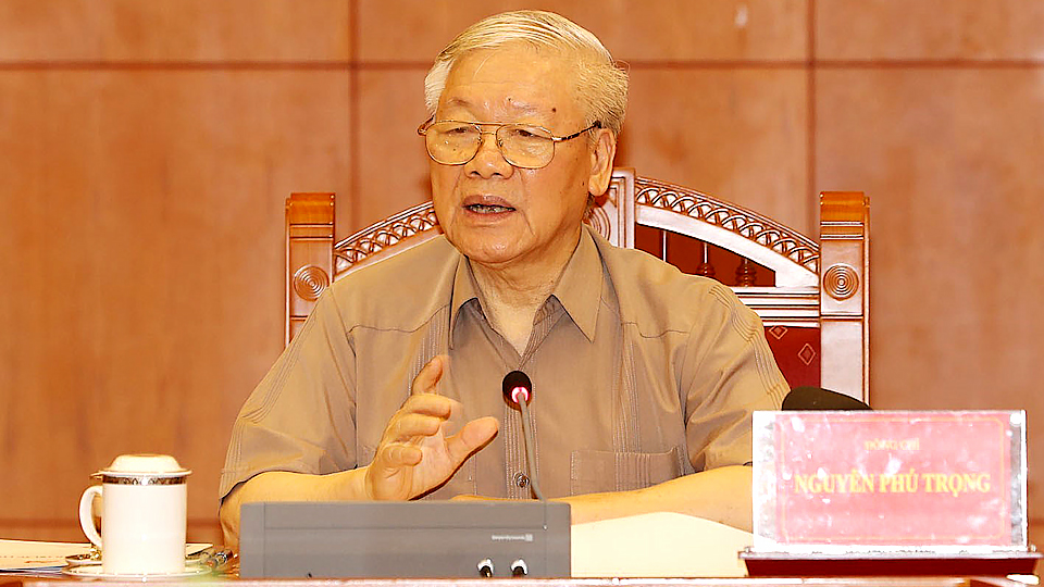 Tổng Bí thư, Chủ tịch nước Nguyễn Phú Trọng chủ trì họp Thường trực Ban Chỉ đạo Trung ương về phòng, chống tham nhũng