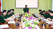 Đảng ủy Quân sự tỉnh tổng kết công tác kiểm tra, giám sát nhiệm kỳ 2015-2020