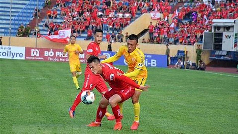 Vòng 6 Giải bóng đá vô địch quốc gia LS V.League 2020: CLB Dược Nam Hà Nam Định - Hải Phòng: 0-2