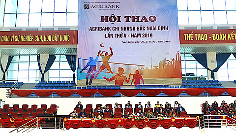 Hội thao Ngân hàng AgriBank Chi nhánh Bắc Nam Định lần thứ VI năm 2020
