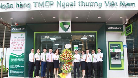 Khai trương Phòng giao dịch Ngân hàng TMCP Ngoại Thương Việt Nam (VCB) huyện Giao Thuỷ