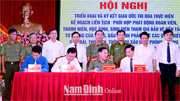 Thành phố Nam Định ký giao ước thi đua tích cực tham gia bảo vệ nền tảng tư tưởng của Đảng