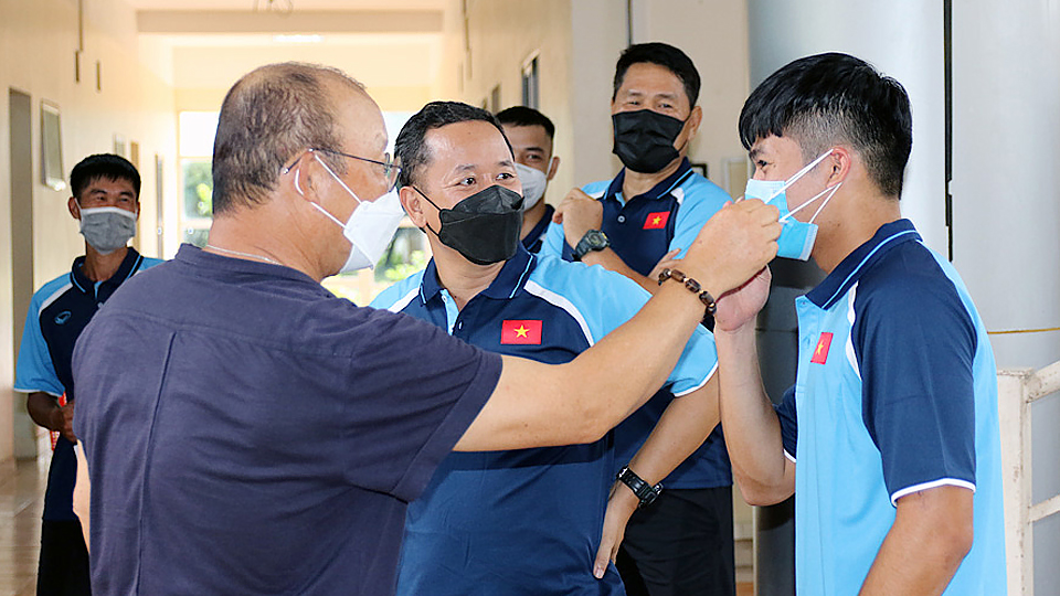Đội tuyển U22 Việt Nam hoàn tất kiểm tra y tế, sẵn sàng tập luyện