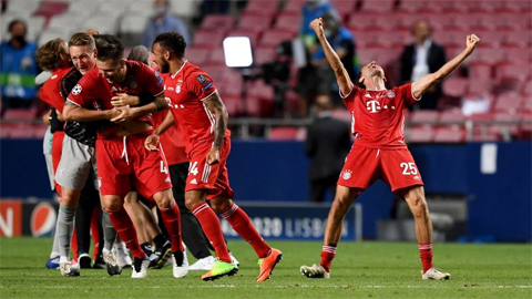Bayern Munich đoạt cúp vô địch Champions League
