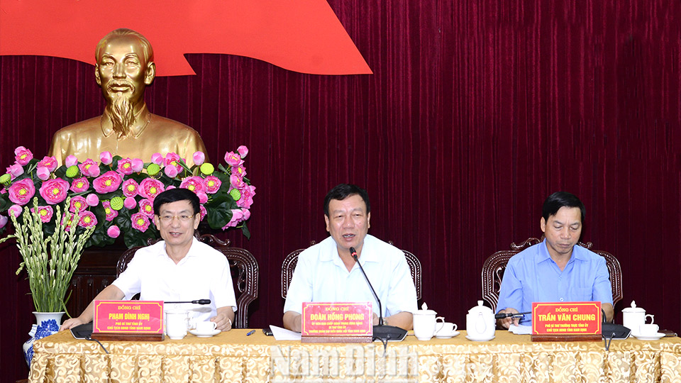 Hội nghị lần thứ 42 Ban Chấp hành Đảng bộ tỉnh khóa XIX
