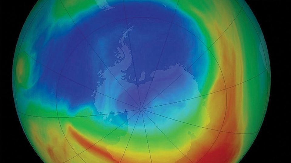 WMO ghi nhận lỗ thủng lớn nhất tầng ozone ở Nam Cực