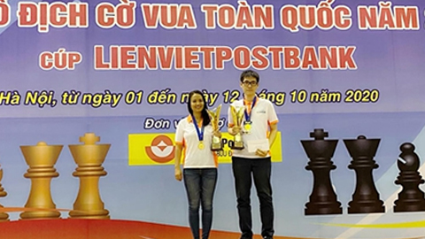 Giải cờ vua toàn quốc đón thêm hai tân vô địch