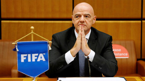 Chủ tịch FIFA nhiễm Covid-19