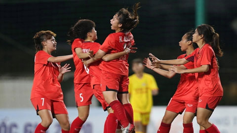 Dự tuyển quốc gia vô địch sớm tại giải bóng đá nữ vô địch U16 Quốc gia 2020