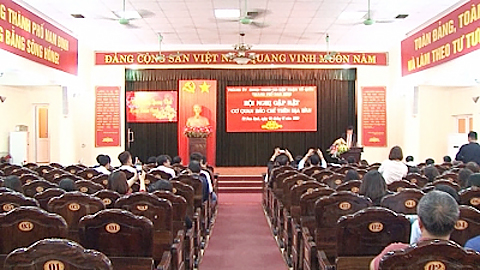 Thành phố Nam Định gặp mặt các cơ quan báo chí
