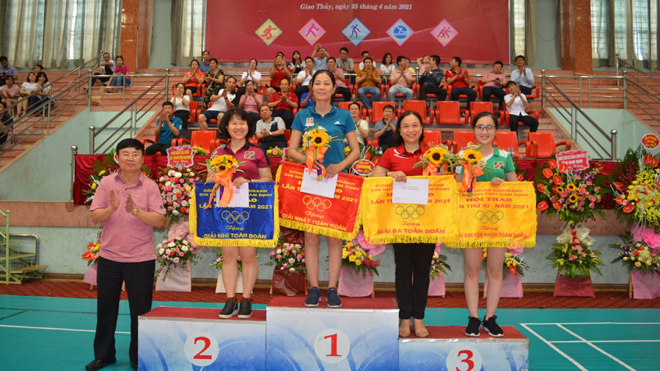 Hội thao Agribank Chi nhánh tỉnh Nam Định lần thứ XI năm 2021