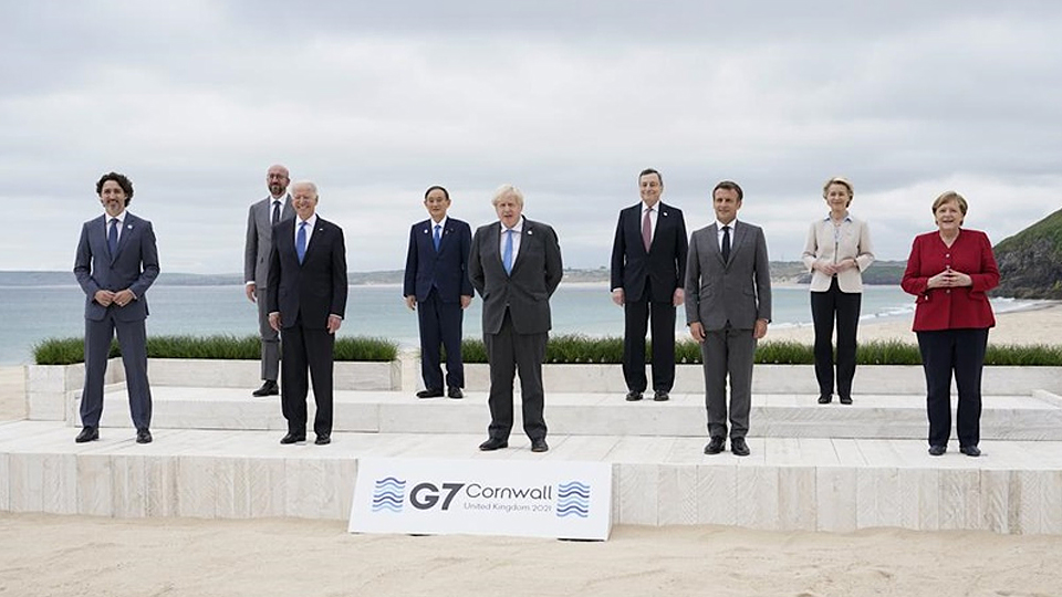 G7 công bố các nỗ lực toàn cầu để xây dựng lại tốt đẹp hơn