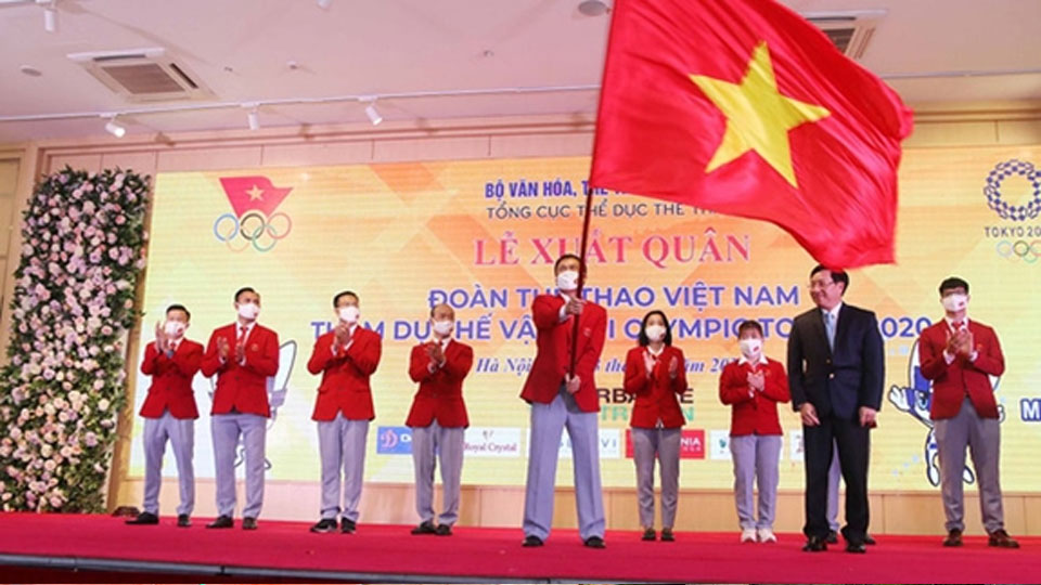 Đoàn Thể thao Việt Nam xuất quân tham dự Olympic Tokyo 2020
