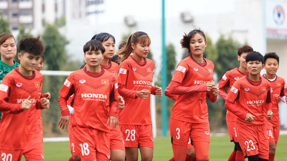 Vòng loại Asian Cup 2022: Tuyển nữ dự kiến tập trung vào giữa tháng 7