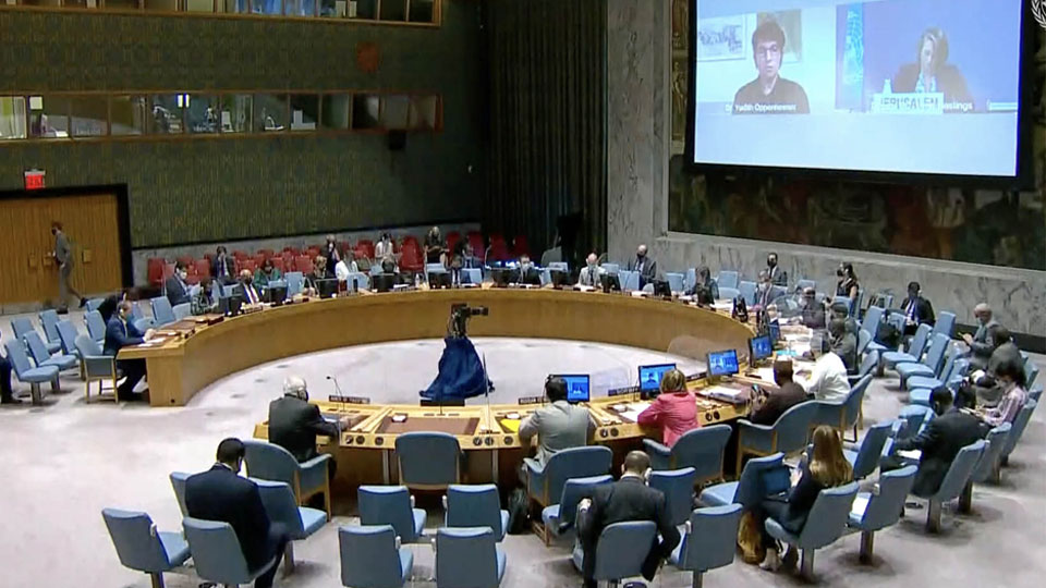Hội đồng Bảo an Liên hợp quốc thảo luận mở định kỳ về tình hình Trung Đông