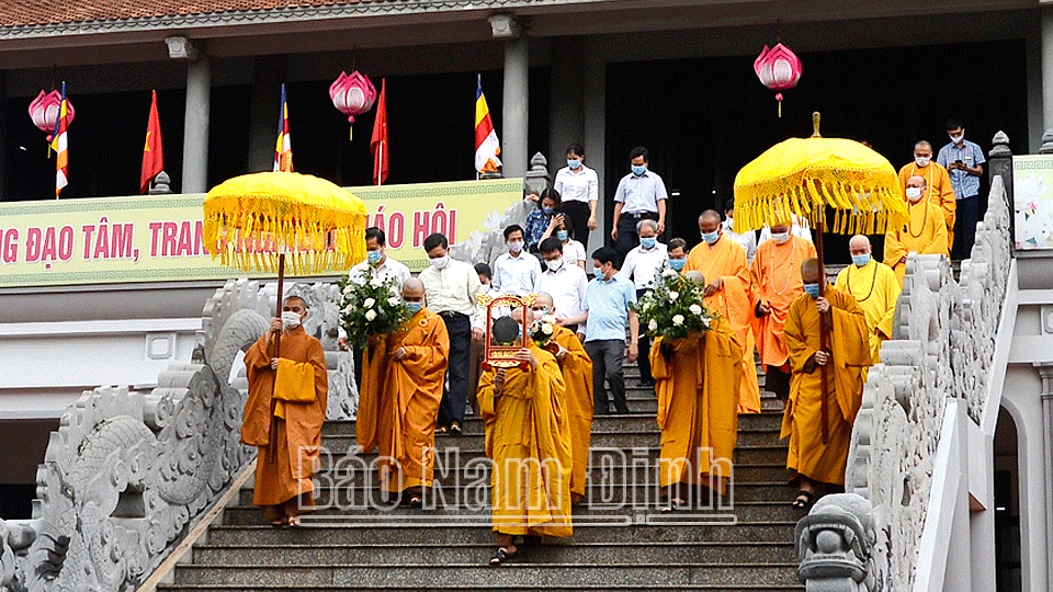 Giáo hội Phật giáo tỉnh đồng hành cùng sự phát triển của địa phương