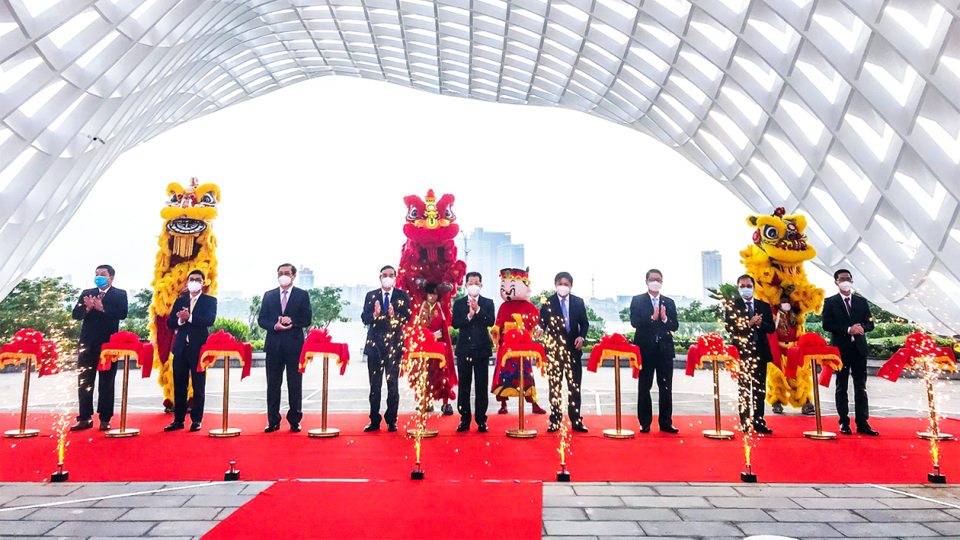 Đà Nẵng: Khánh thành công trình vườn tượng APEC mở rộng
