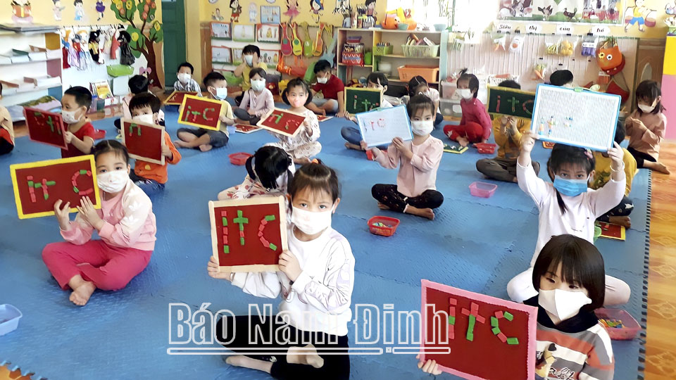 Trường Mầm non Nghĩa Thịnh - "Điểm sáng" giáo dục huyện Nghĩa Hưng