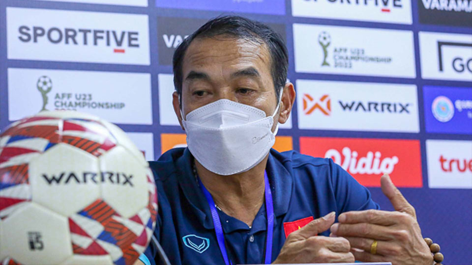 Huấn luyện viên Đinh Thế Nam: U23 Việt Nam có đủ lực lượng để đấu Timor Leste