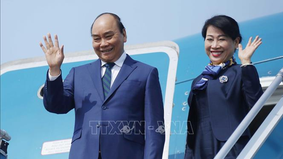 Chủ tịch nước Nguyễn Xuân Phúc thăm cấp Nhà nước tới Singapore
