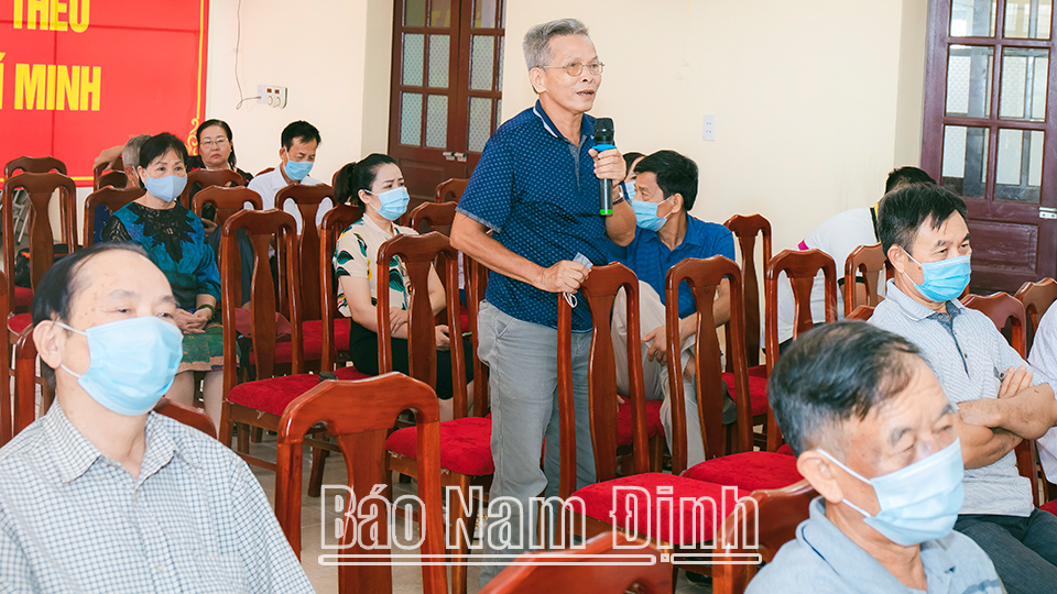 Thành phố Nam Định phát huy hiệu quả quy chế dân chủ ở cơ sở