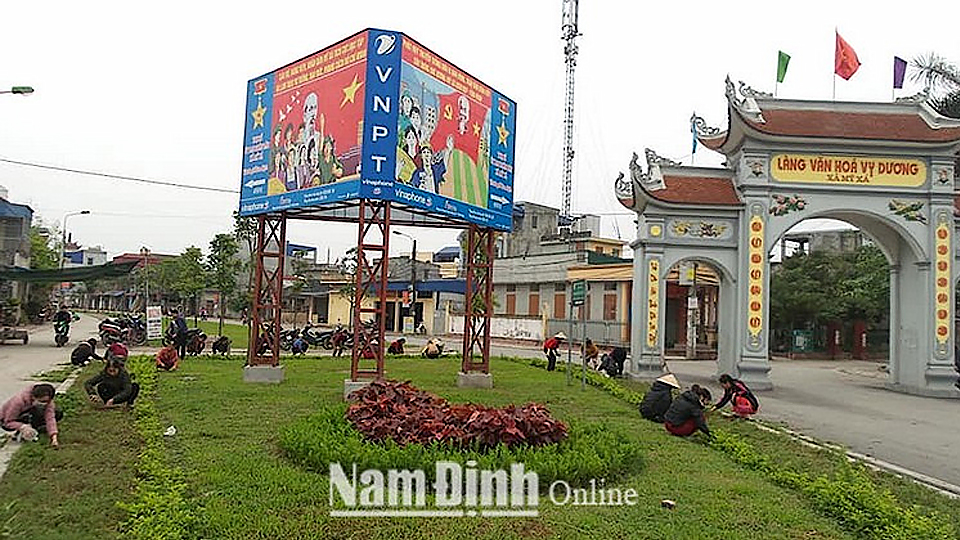 Hội Liên hiệp Phụ nữ thành phố Nam Định phát động phong trào trồng cây xanh