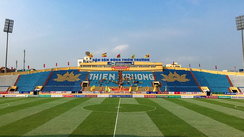 Mở cửa miễn phí cho người hâm mộ vào Sân vận động Thiên Trường cổ vũ các trận thi đấu môn bóng đá nam SEA Games 31