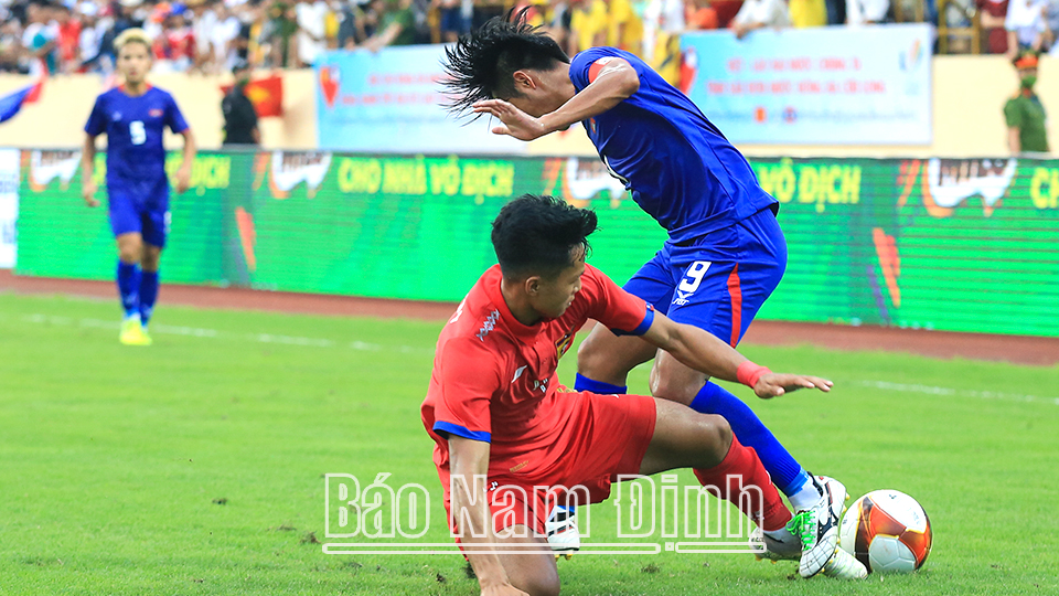 U23 Campuchia khởi đầu như mơ với chiến thắng đậm trước U23 Lào
