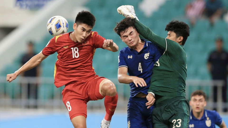 U23 Việt Nam chia điểm cùng U23 Thái Lan