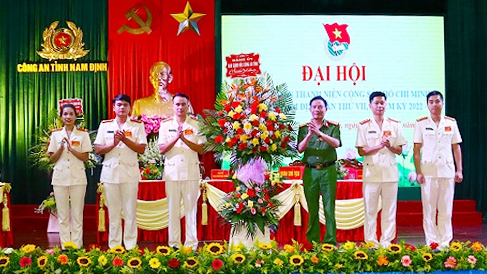 Đại hội đại biểu Đoàn TNCS Hồ Chí Minh Công an tỉnh lần thứ VII