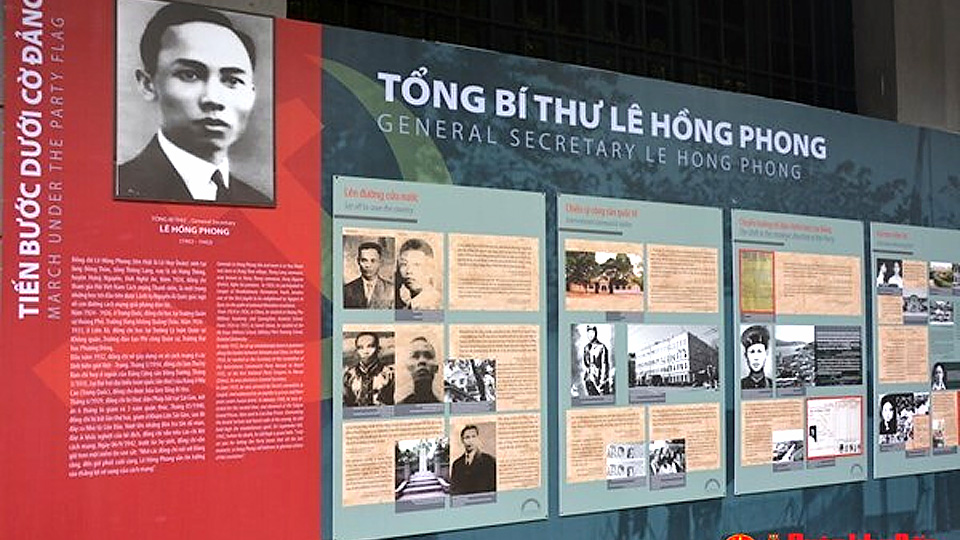 Tổng Bí thư Lê Hồng Phong - Người con ưu tú của dân tộc Việt Nam